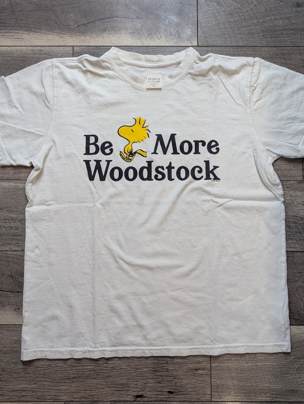 Peanuts Graphic Tee - Cream